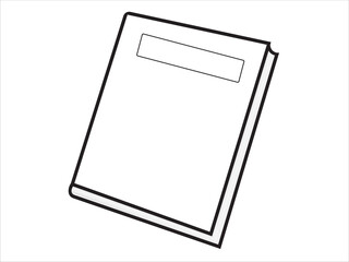 Vector illustration of book icon
