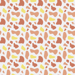 Fantastic cowhide nice colors seamless background