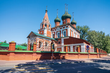 Church of the Archangel Michael in Yaroslavl, Russia.