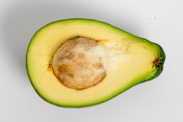 avocado top view