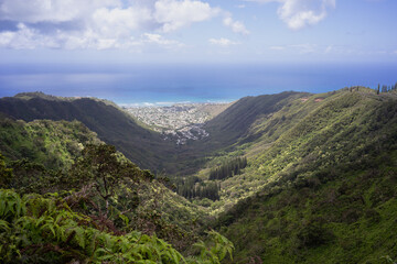 view from the mountain