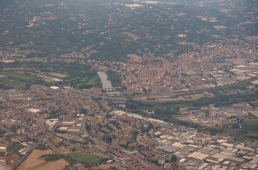 Aerial view of Moncalieri