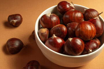 chestnuts in a bowl