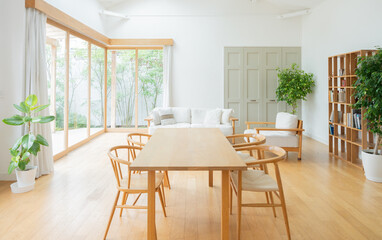 家・リビング・ダイニングテーブル・ソファー