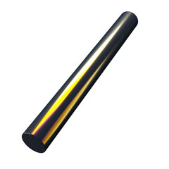 3d render primitive. Iridescent sphere, torus, cone, cube, tube. Glossy geometric shape