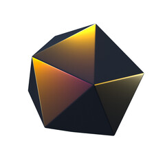 3d render primitive. Iridescent sphere, torus, cone, cube, tube. Glossy geometric shape