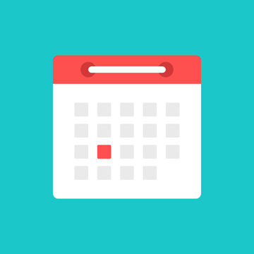 Calendar icon. Vector icon