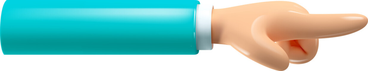 Fototapeta premium 3d hand