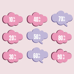 Percent Discount offer on Cloud