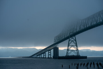 Astoria–Megler Bridge Fog