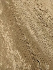 Tire sand texture