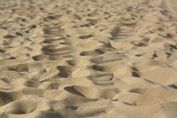 Beautiful view of sand surface as background
