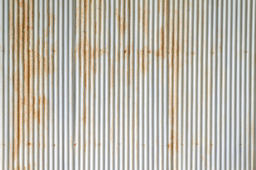 Rusted galvanized iron plate background