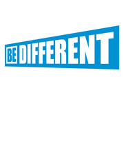 Be different Logo Design 