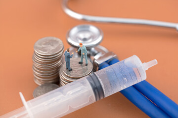 Return on profit of medical industry in miniature scenario