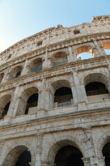 Fototapeta premium イタリア ローマのコロッセオの風景