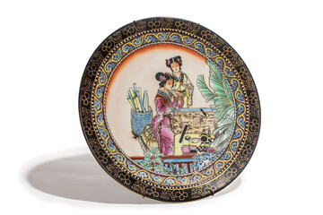 antique porcelain plate 00