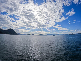 瀬戸内海の島と海