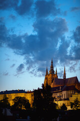 landscape with St. Vitus Cathedral