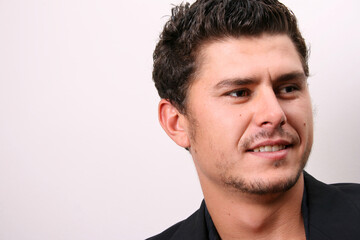 Fototapeta premium Smiling Male Model