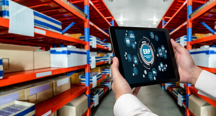 ERP enterprise resource planning software for modish business to plan the marketing strategy