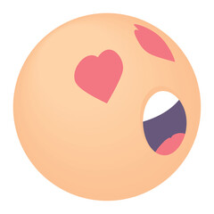 emoji with eyes hearts