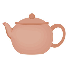 pink teapot asian utensil