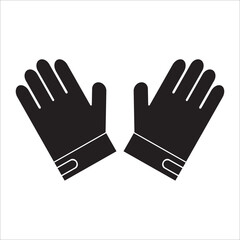 Fototapeta premium Glove Icon Symbol. Premium Quality Isolated Mitten Element In Trendy Style.