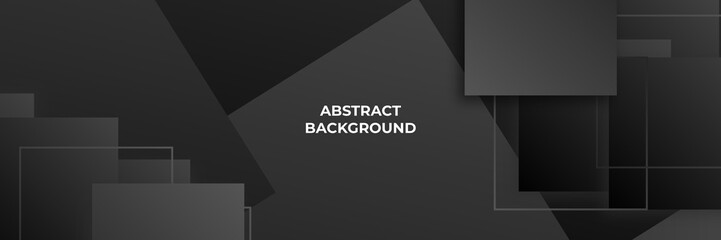 Black abstract background. vector illustration