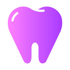 teeth gradient icon