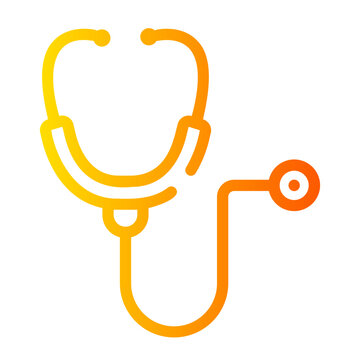 stethoscope gradient icon