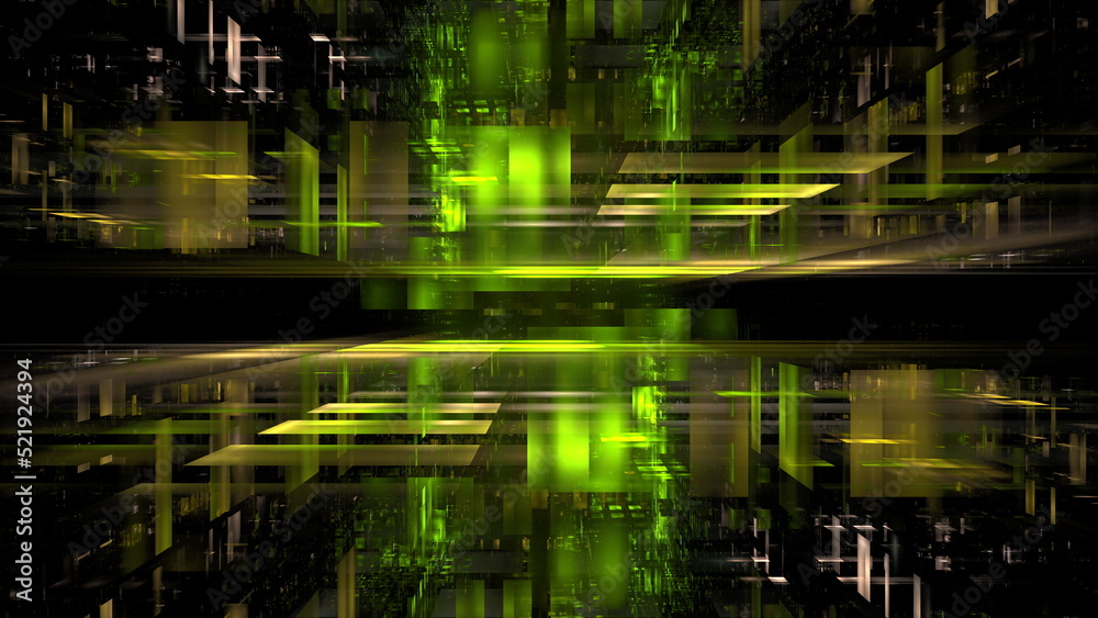 Poster digital cloud computing, information transfer. abstract technology big data background concept. moti