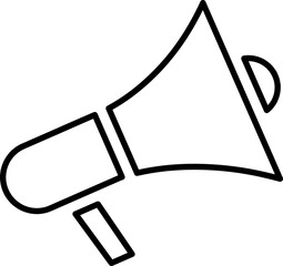 Megaphone Icon Vector illustration on white background..eps