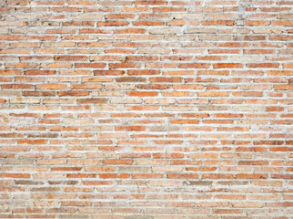 Blank brick wall for background design