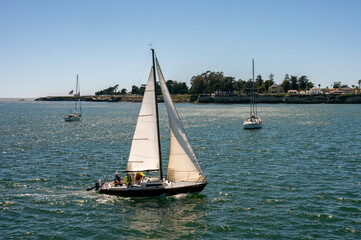 Obraz premium sailing in the bay