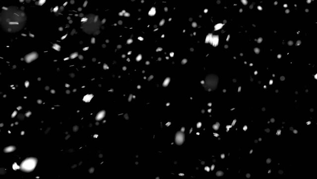 Transparent snow falling. Snow Background