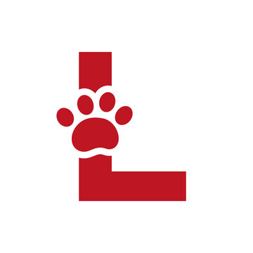 recommend clip art: Letter L Pet Care Logo, Dog Logo Design Vector Sign and Symbol Template