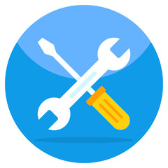 Unique design icon of technical tools 