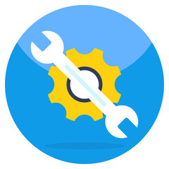 Unique design icon of technical tools 