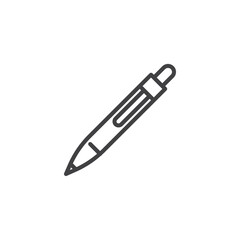 Pen line icon