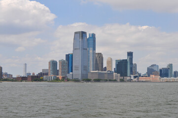 View from Battery Park in New York