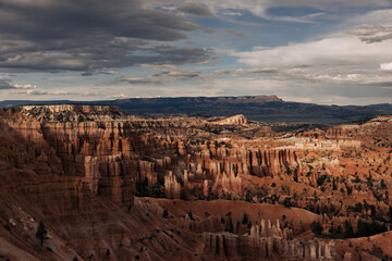 Sunset over Bryce Canyon National Park