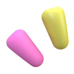 quotation marks illustration with transparent background