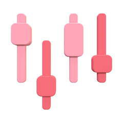 button illustration with transparent background