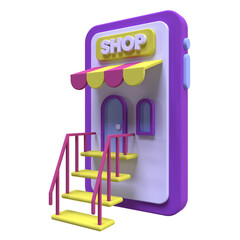 Online Shopping concept illustration