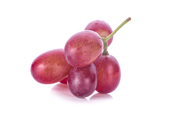 Grapes fruit isolated on white background