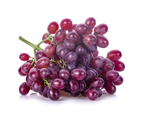 Grapes fruit isolated on white background