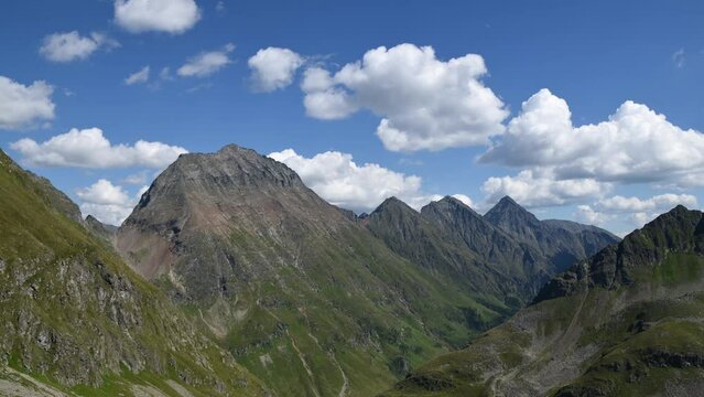 Zeitraffer, Hochgolling in den Schladminger Tauern, Steiermark, Salzburg