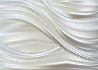 Abstract white pearl textile background.