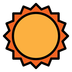 Sun icon